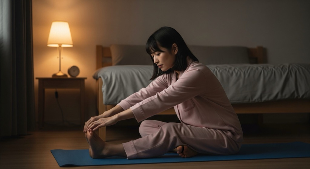 【夜5分】痩せるストレッチの効果がすごい！睡眠の質を高め代謝アップ